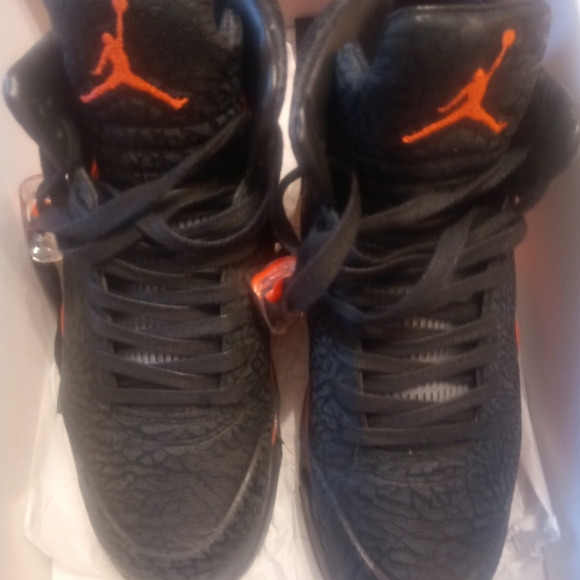 Air Jordan Retro 5 lab3 (elephant print) size 11 - Picture 2 of 4